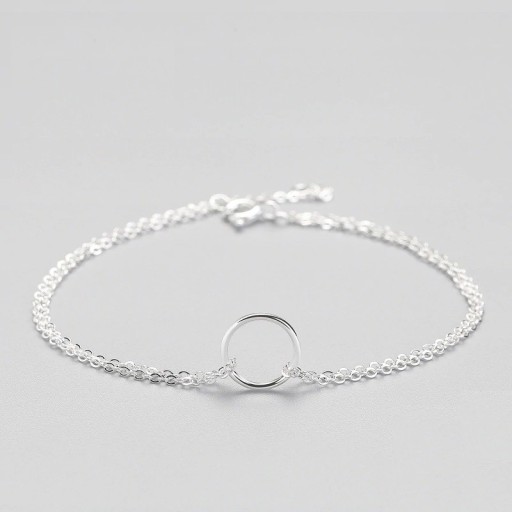 Damen-Kettenarmband mit Ring