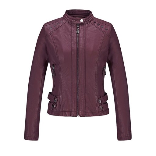 Damen-Kunstlederjacke P1541