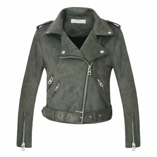 Damen-Kunstlederjacke P1784