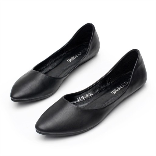 Damen-Lederballerinas Erin J1113