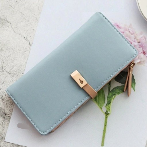 Damen-Lederbrieftasche M256
