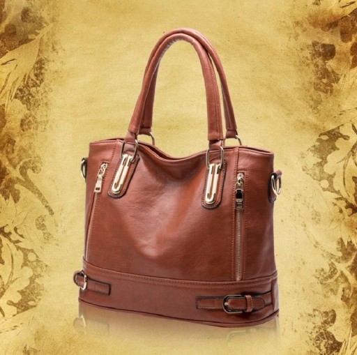 Damen-Lederhandtasche M1585