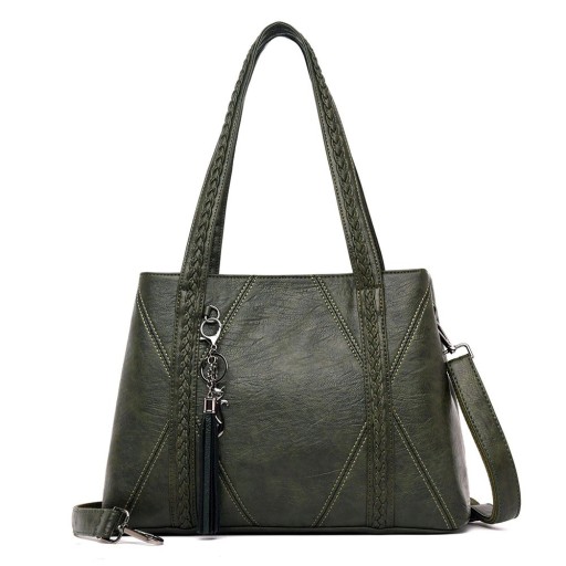 Damen-Lederhandtasche M966