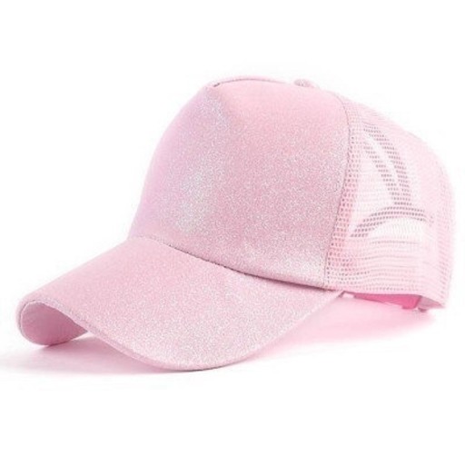 Damen-Mesh-Cap mit Glitzer