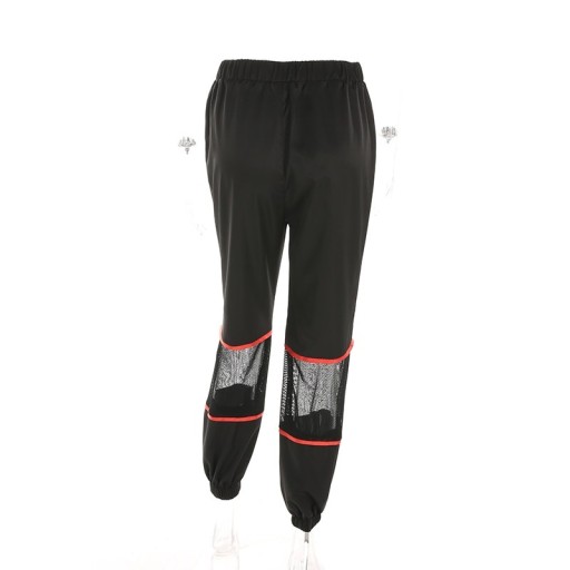 Damen-Mesh-Hose schwarz