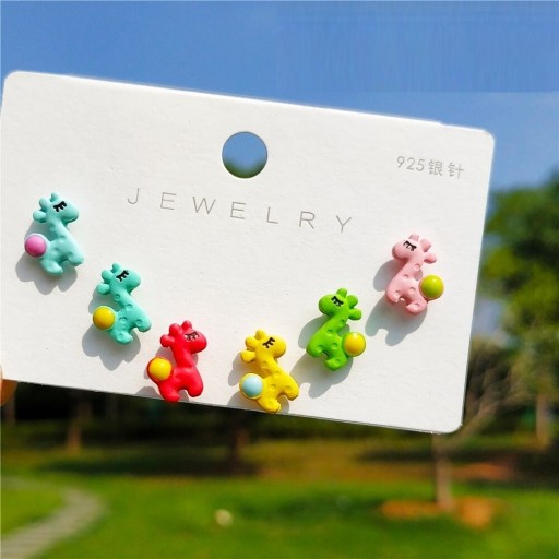 Damen-Ohrhänger, 6 Stück