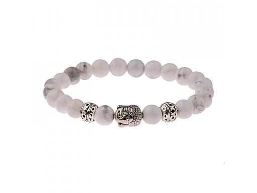 Damen-Perlen-Buddha-Armband