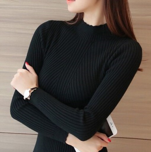 Damen-Rollkragenpullover A2126