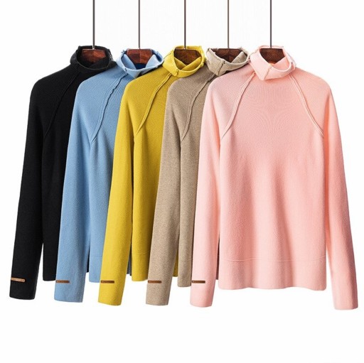 Damen-Rollkragenpullover G341