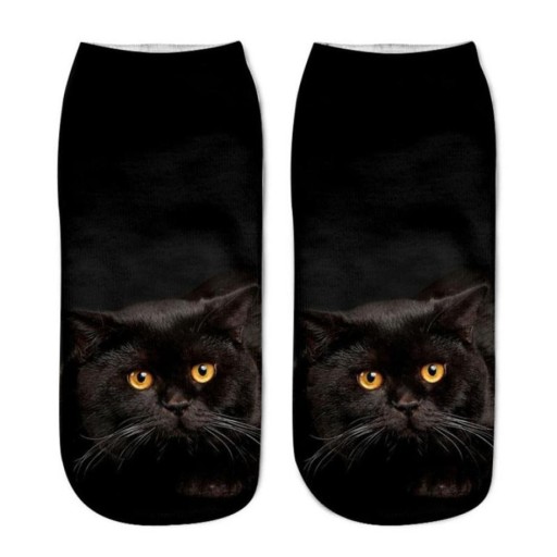 Damen-Socken mit Katzen