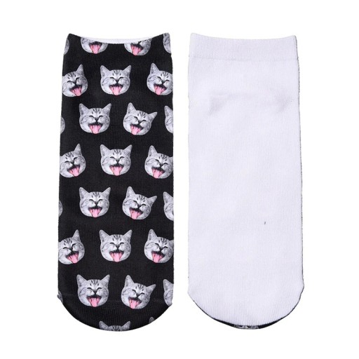 Damen-Socken mit Katzen