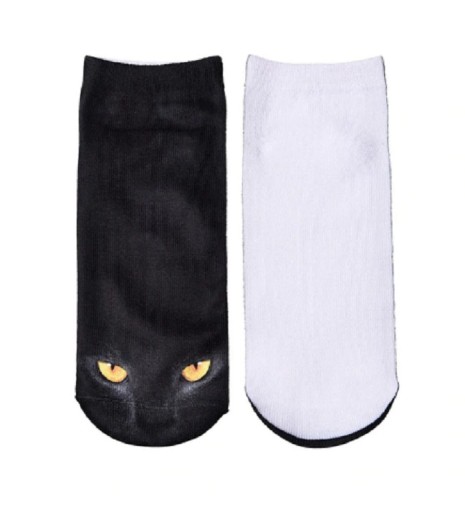 Damen-Socken mit Katzen