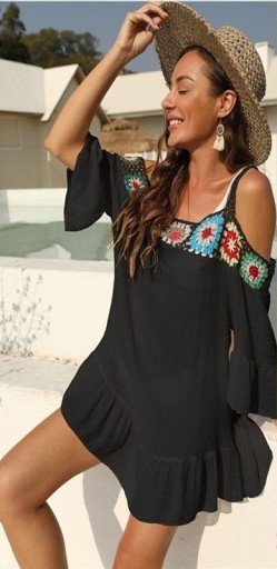 Damen-Strandkleid P395