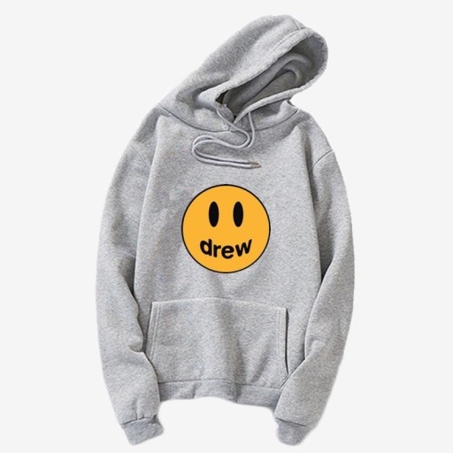 Damen-Sweatshirt mit Smiley-Aufdruck