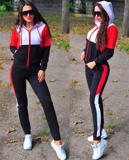 Damen-Sweatshirt und Jogginghose B1016