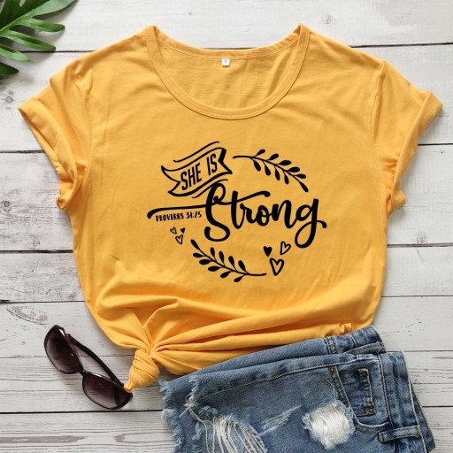 Damen-T-Shirt mit Aufdruck B395