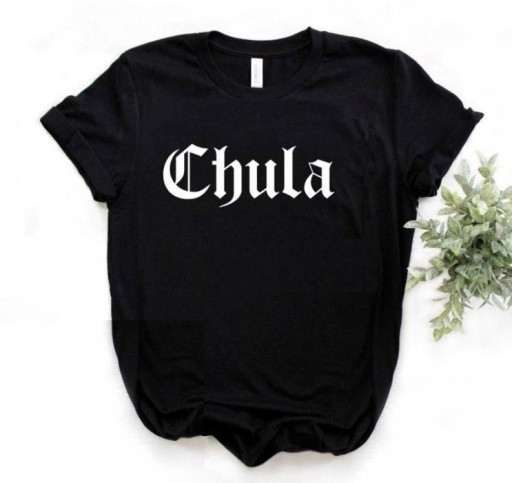Damen-T-Shirt mit Chula-Aufdruck