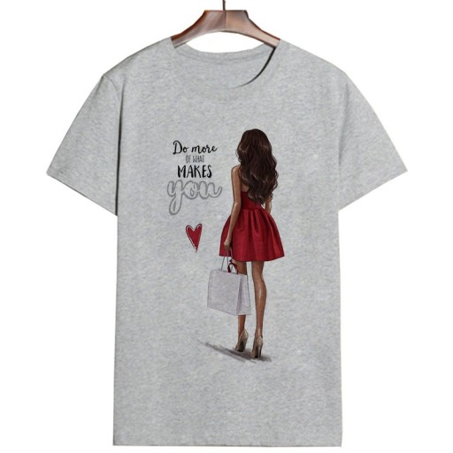 Damen-T-Shirt mit Frauenaufdruck