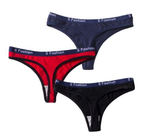 Damen-Tanga FASHION - 3 Stk