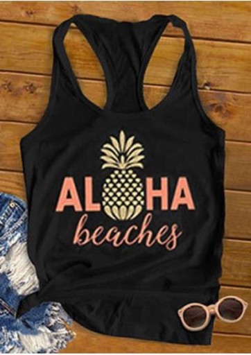 Damen-Tanktop mit Ananas