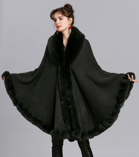 Damen-Winterponcho P2529
