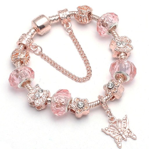 Damenarmband mit Anhängern H223