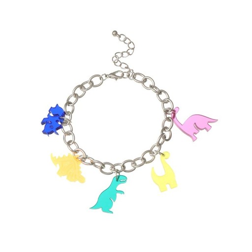 Damenarmband mit Dinosauriern