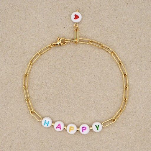 Damenarmband mit großen Gliedern H292