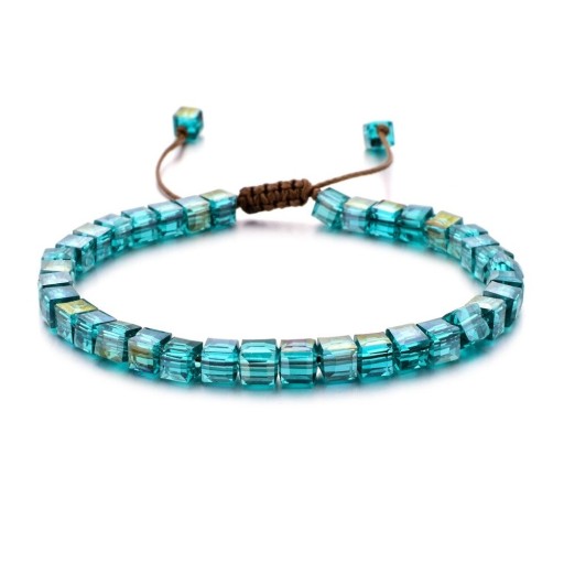 Damenarmband mit Kristallperlen