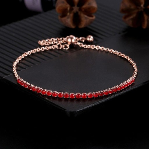 Damenarmband mit Strasssteinen H383