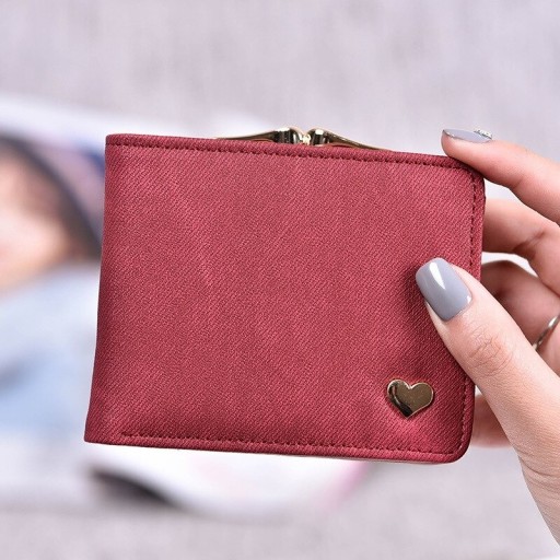 Damenbrieftasche mit Herz