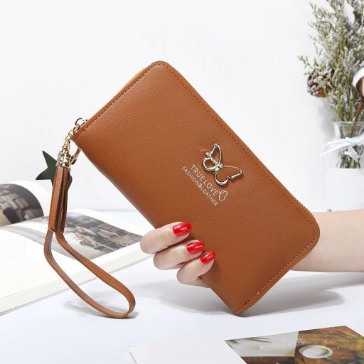 Damenbrieftasche mit Schmetterling