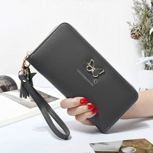 Damenbrieftasche mit Schmetterling