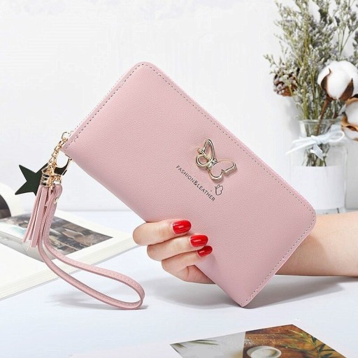 Damenbrieftasche mit Schmetterling