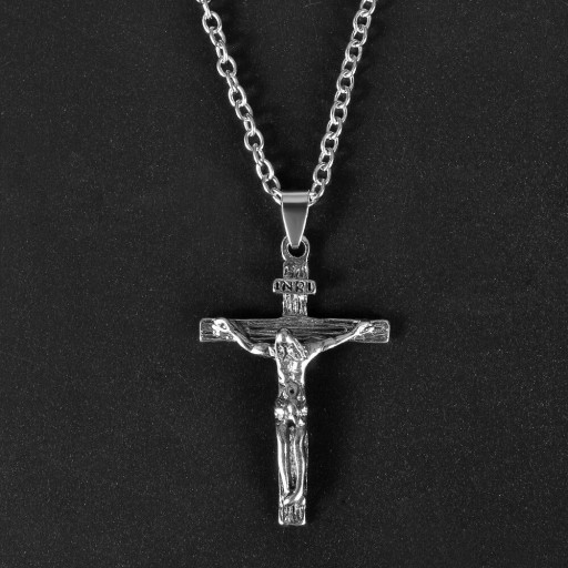 Damenhalskette mit Kreuz D97