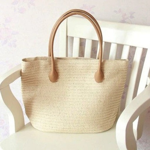 Damenhandtasche aus Stroh M1372