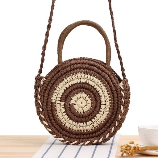 Damenhandtasche aus Stroh M1376