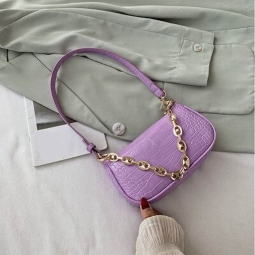 Damenhandtasche mit Schlangenmuster M726