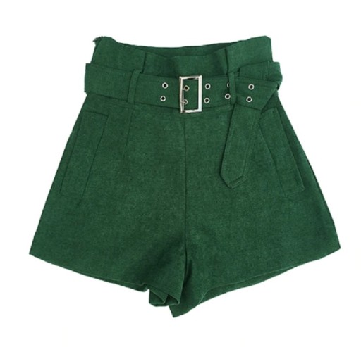 Damenmode-Shorts mit hoher Taille