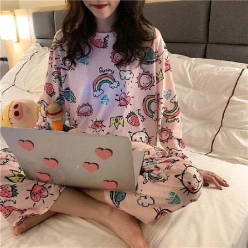 Damenpyjama P3035