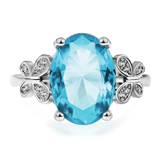 Damenring mit Schmetterling D2095