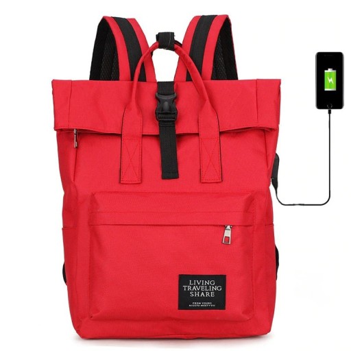 Damenrucksack mit USB E811