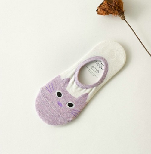 Damensocken mit einer Katze J2827