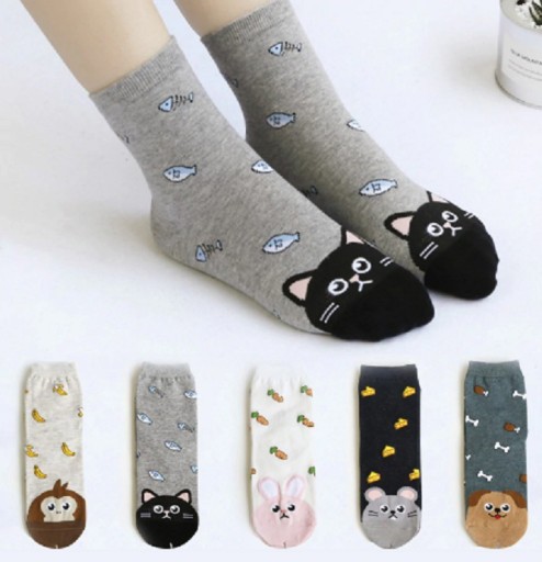 Damensocken - Tiere