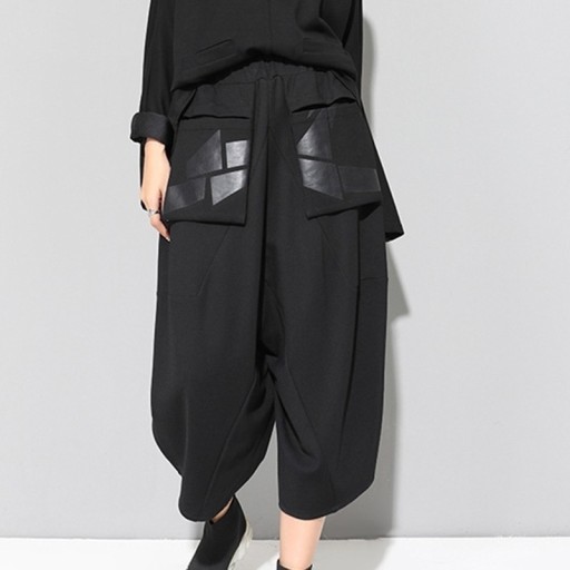 Dames 3/4 broek met grote zakken