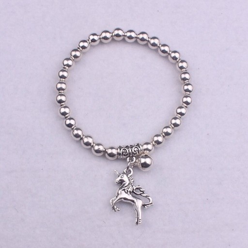 Dames bal armband met hanger H566