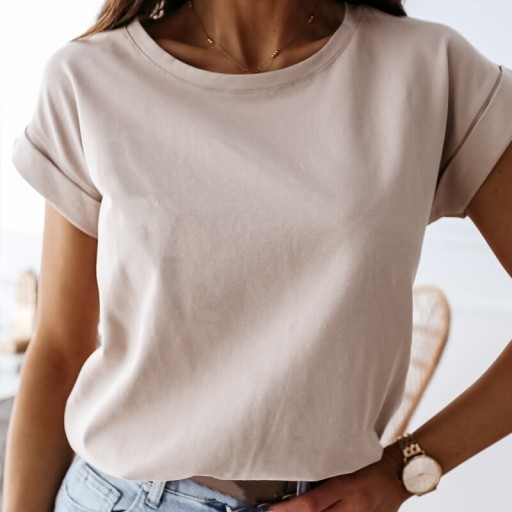 Dames basic T-shirt A954