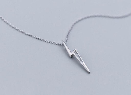 Dames bliksemschicht ketting G539