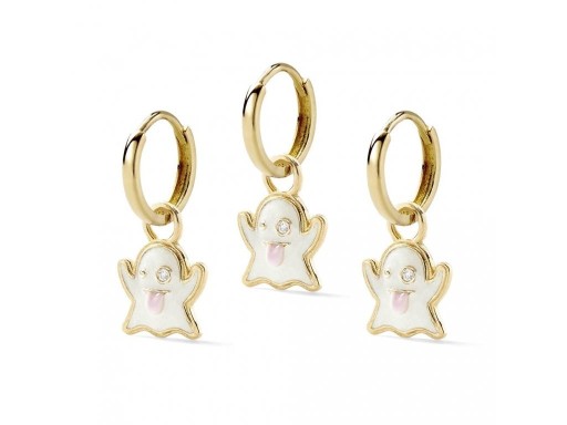 Dames creolen met hanger 3 stuks