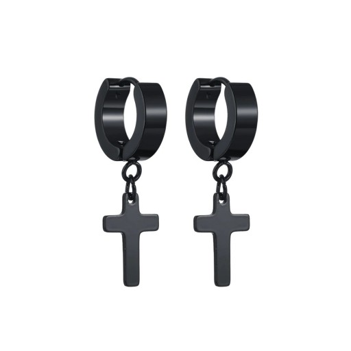 Dames creolen met hanger H826